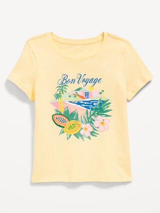 Short-Sleeve Graphic T-Shirt for Girls | Old Navy (US)