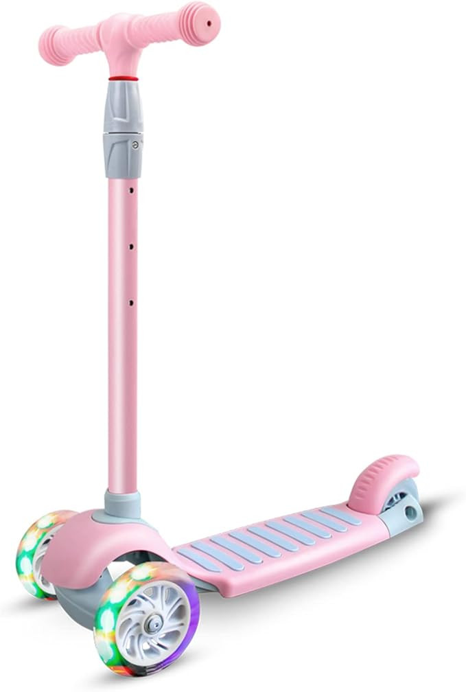 67i Scooter for Kids 3 Wheel Scooter Kids Kick Scooter for Toddler Girls Boys Scooter with Adjust... | Amazon (US)
