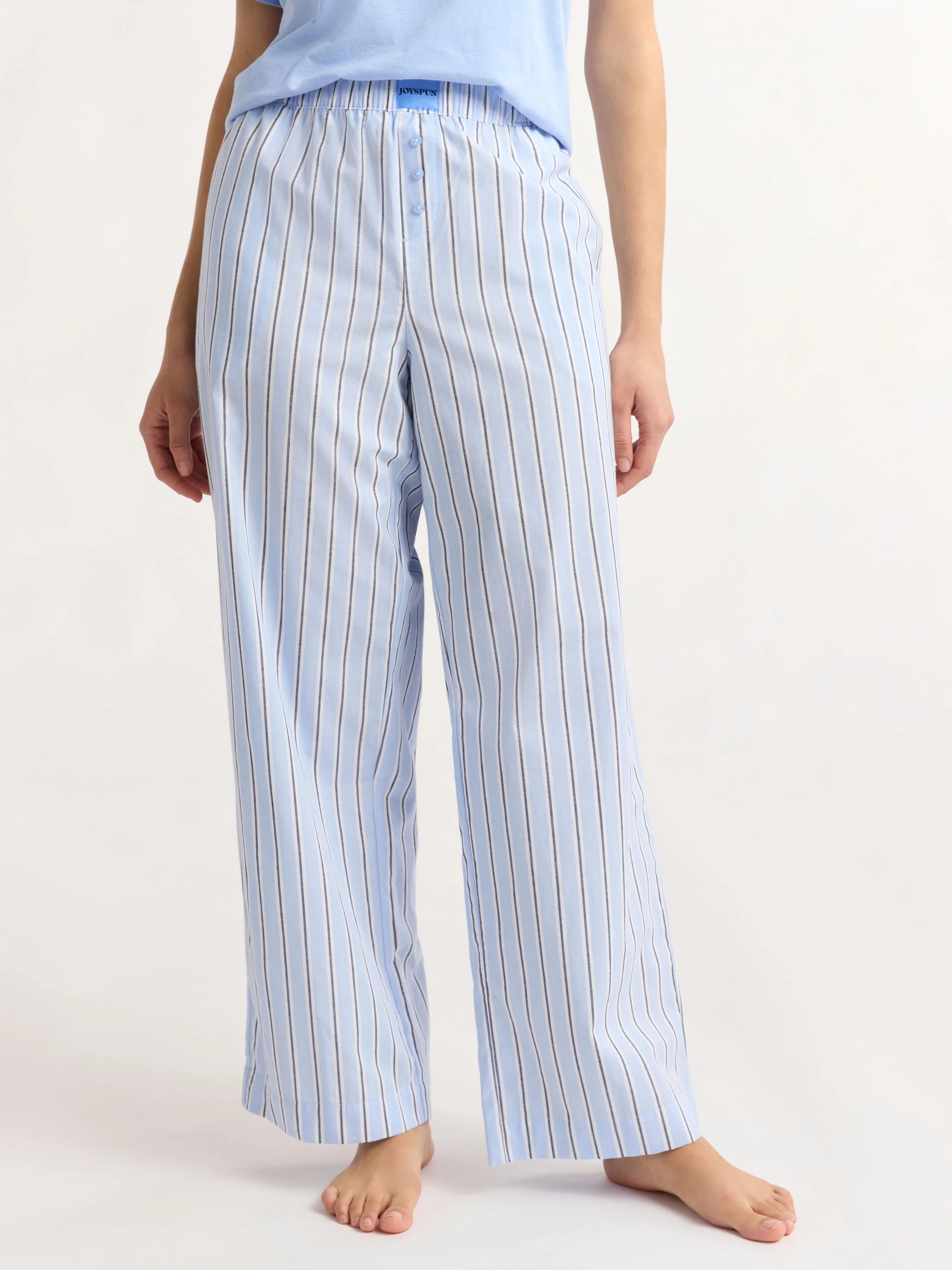 Joyspun Women's and Women’s Plus Cotton Poplin Sleep Pants, Sizes XS to 3X | Walmart (US)