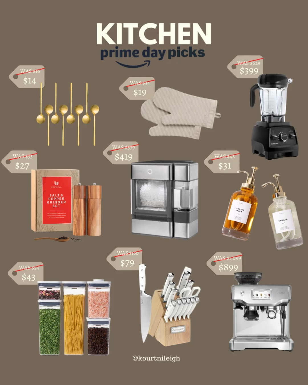 Today is the last day to take advantage of Amazon Prime Early Access Sale! Ive rounded up all my kitchen top picks for you! 
GE Profile Opal Ice Maker, Vitamix Blender, Breville Expresso Machine & more! #prime #LTKhome 

#LTKunder50 #LTKunder100 #LTKsalealert