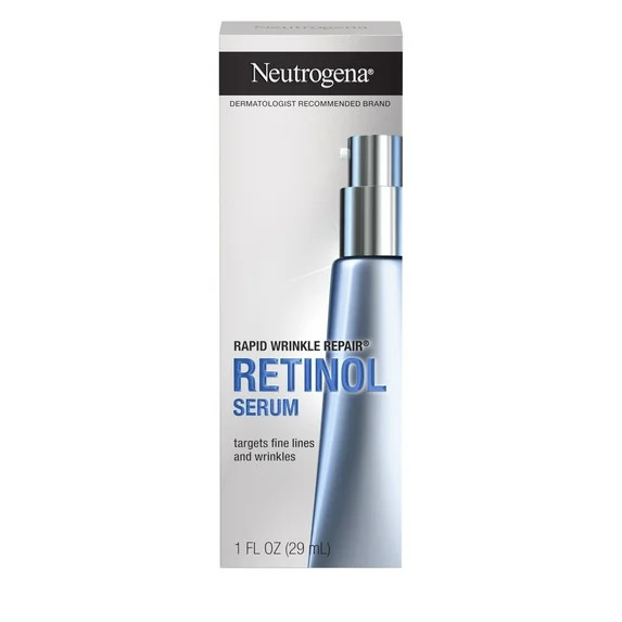 Neutrogena Rapid Wrinkle Repair Anti-Aging Retinol Serum, 1 fl. oz | Walmart (US)