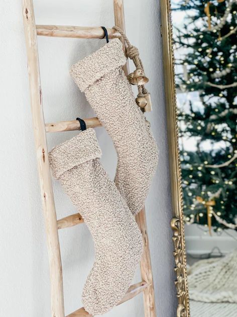 Boucle Fabric Stocking | Nigh Road