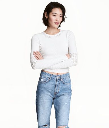 H&M Textured-knit Sweater $34.99 | H&M (US)
