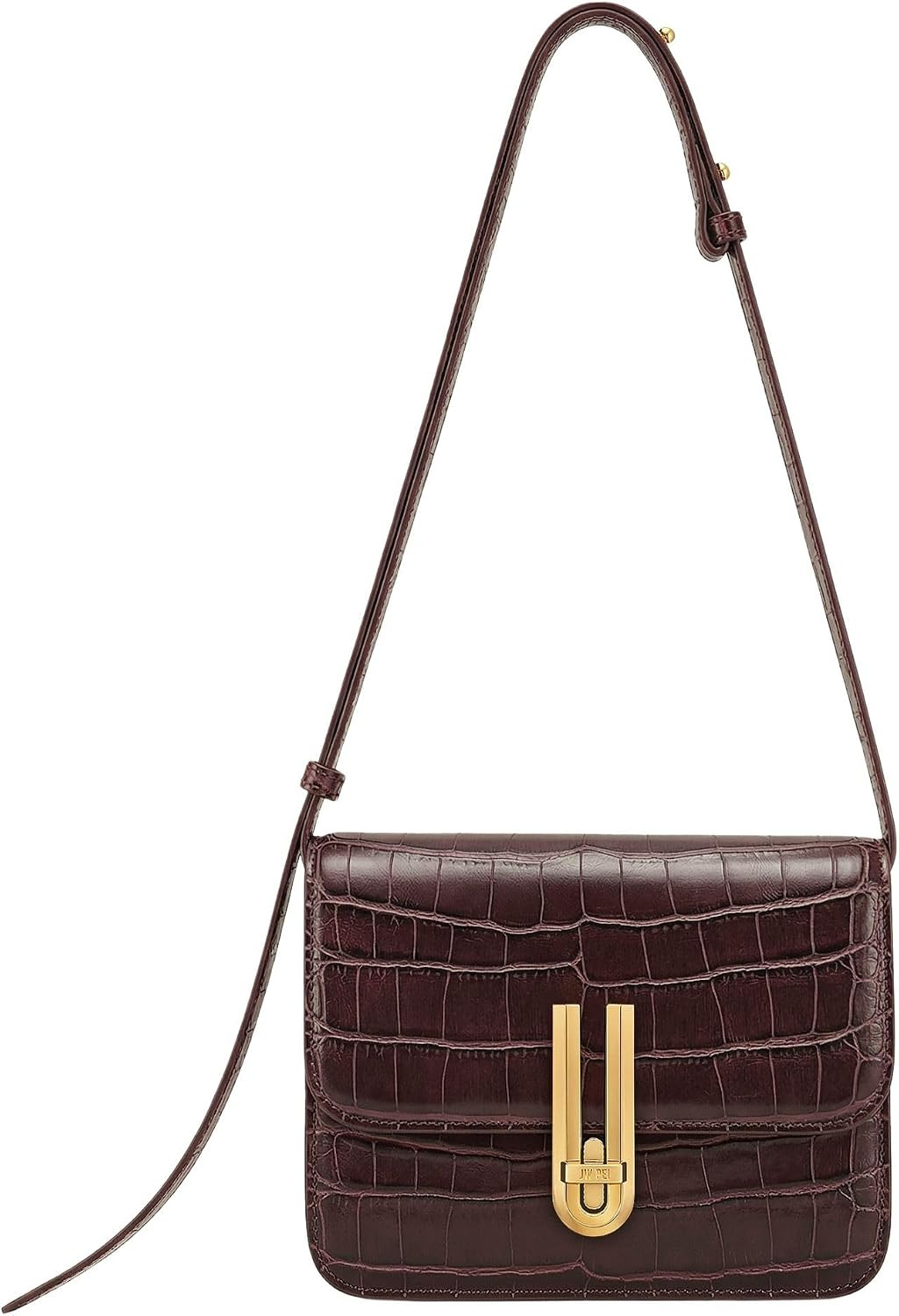 JW PEI Women's Evania Lock Pebbled Shoulder Bag | Amazon (US)