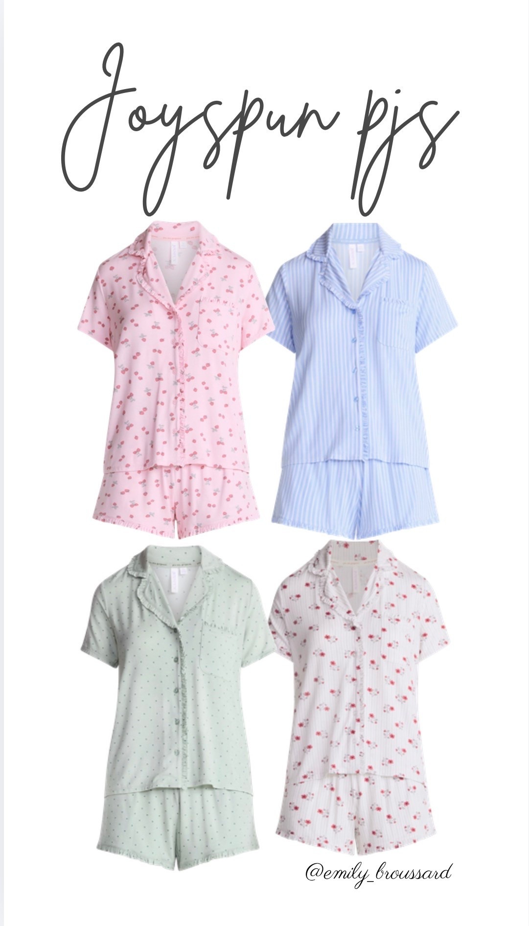 Love the detail on these! I own several Joyspun sets. Sooo soft and comfortable!

#LTKSaleAlert