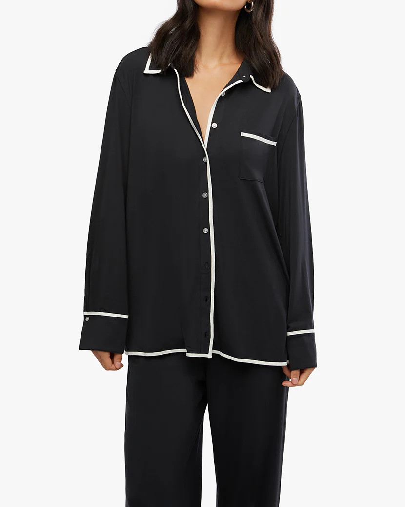 Piped Dani Shirt Dress | We Wore What