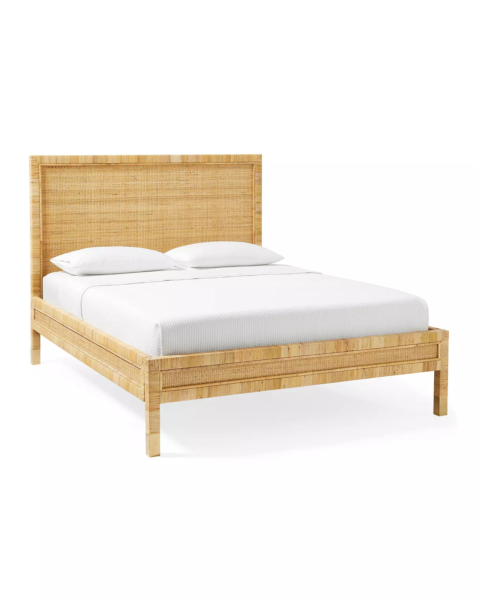Balboa Rattan Bed | Serena and Lily