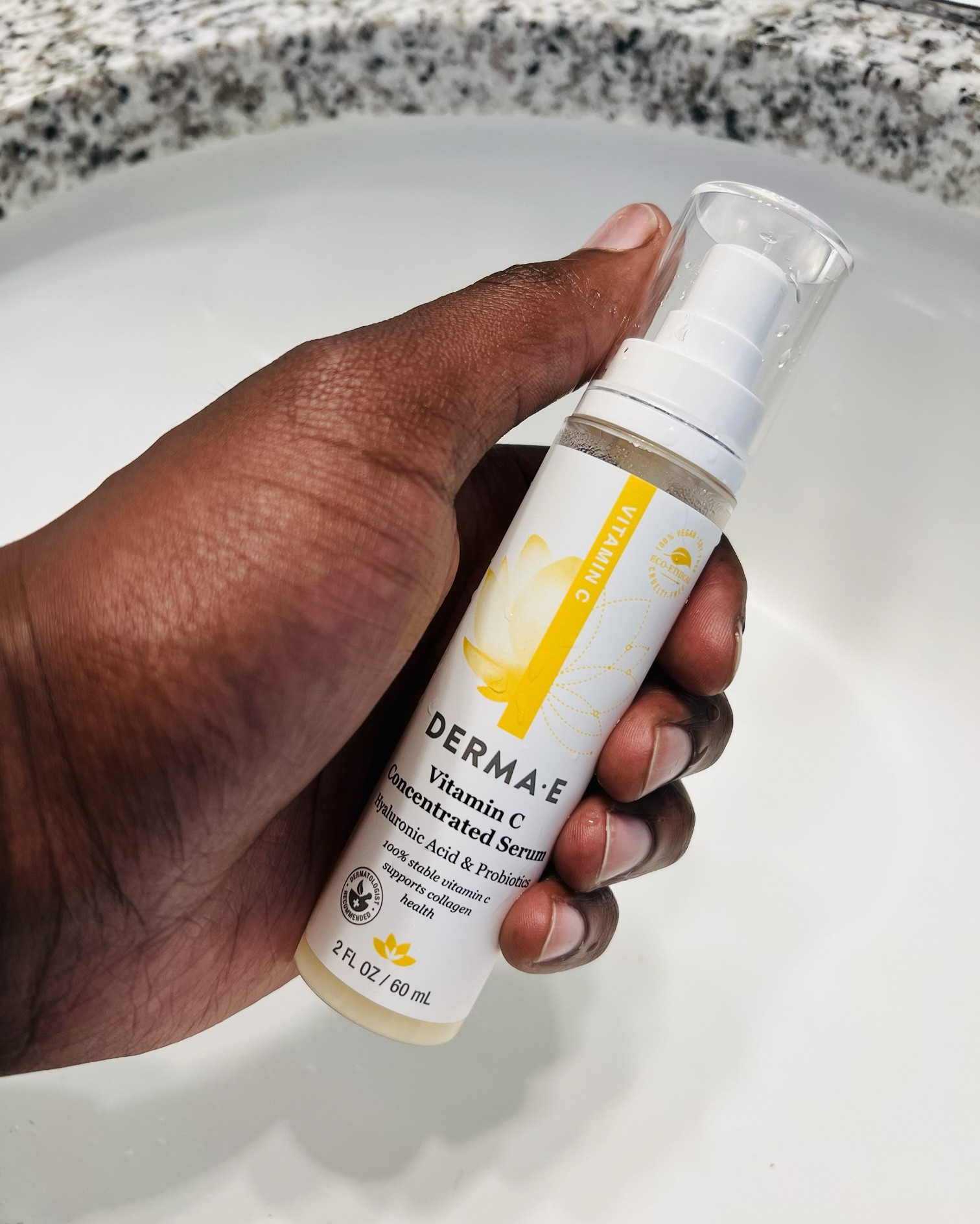 Derma E Vitamin C & Hyaluronic Acid Serum for skin hydration and rejuvenation 

#LTKmens #LTKbeauty #LTKxSephora