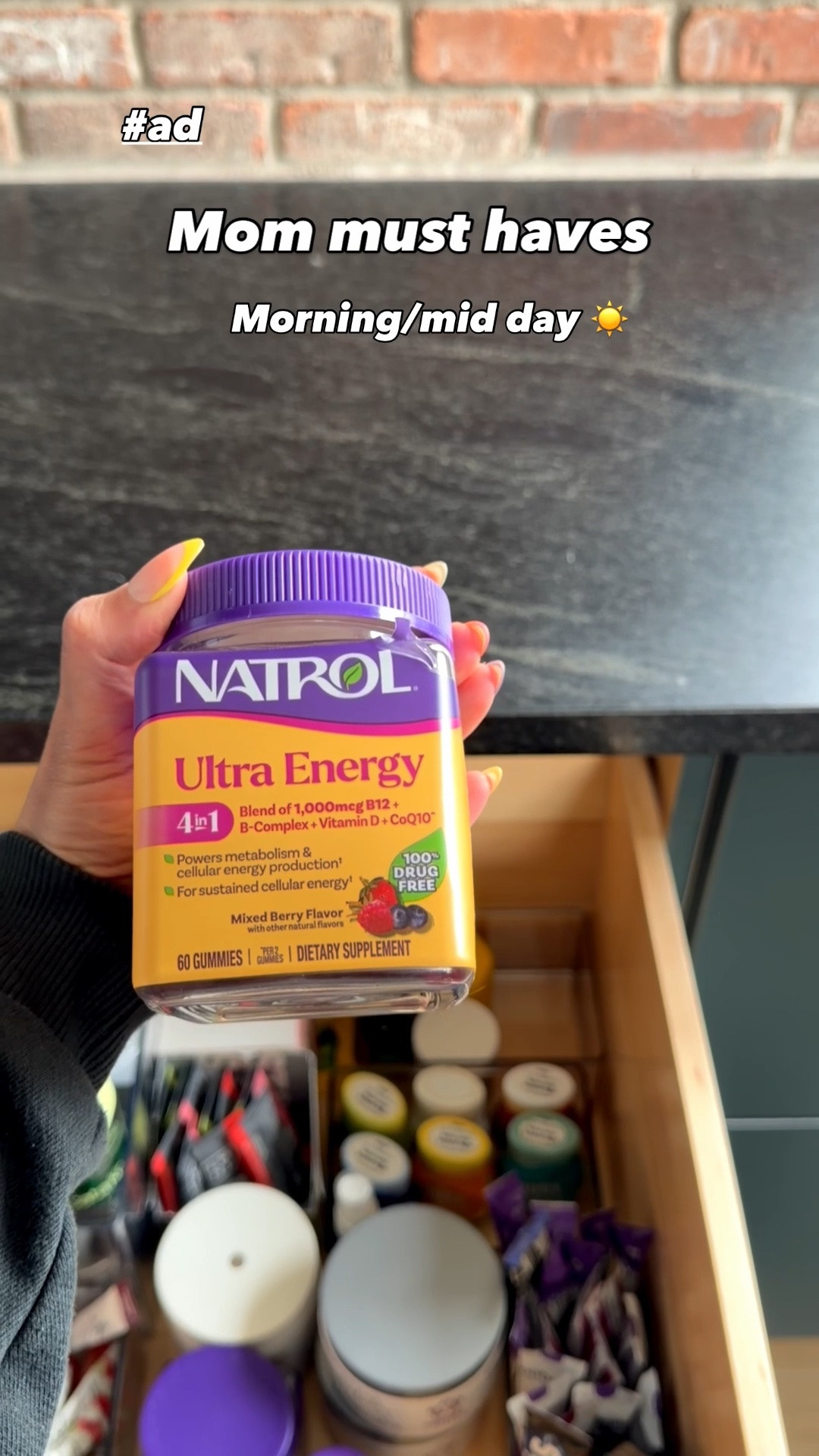 #ad This mommas must haves to get through my day + helps get a great sleep! Grab here you will love! And they taste good!! #TargetPartner #Natrol #UltraSleep #UltraEnergy @target @Natrolofficial
 †These statements have not been evaluated by the Food and Drug Administration. This product is not intended to diagnose, treat, cure or prevent any disease.

#LTKHome #LTKmomlife #LTKselfcare