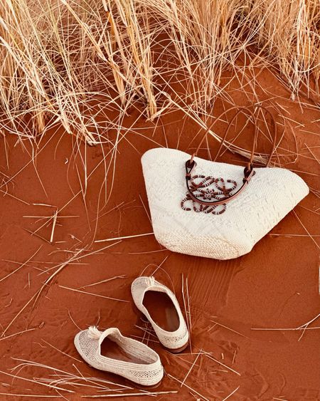 This sand is unreal, truly something out of a magazine - I couldn’t resist snapping a pic. These raffia accessories have paired so well with all of the outfits I packed for Africa.

#LTKFind #LTKtravel #LTKitbag