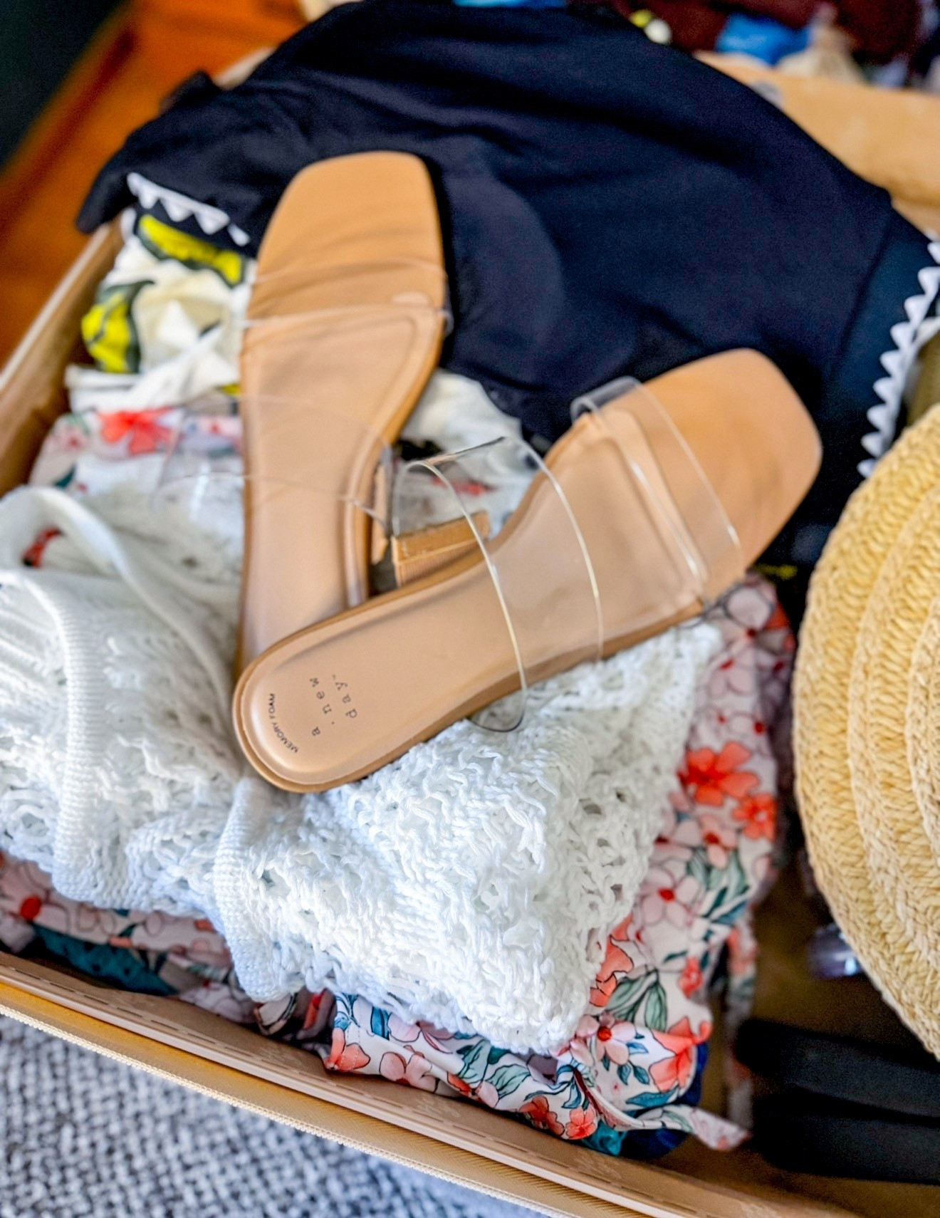 As I’m packing for vacation, I’m realizing that these new Target sandals pair well with ALL my evening looks. Major win!! 

#LTKSeasonal #LTKTravel