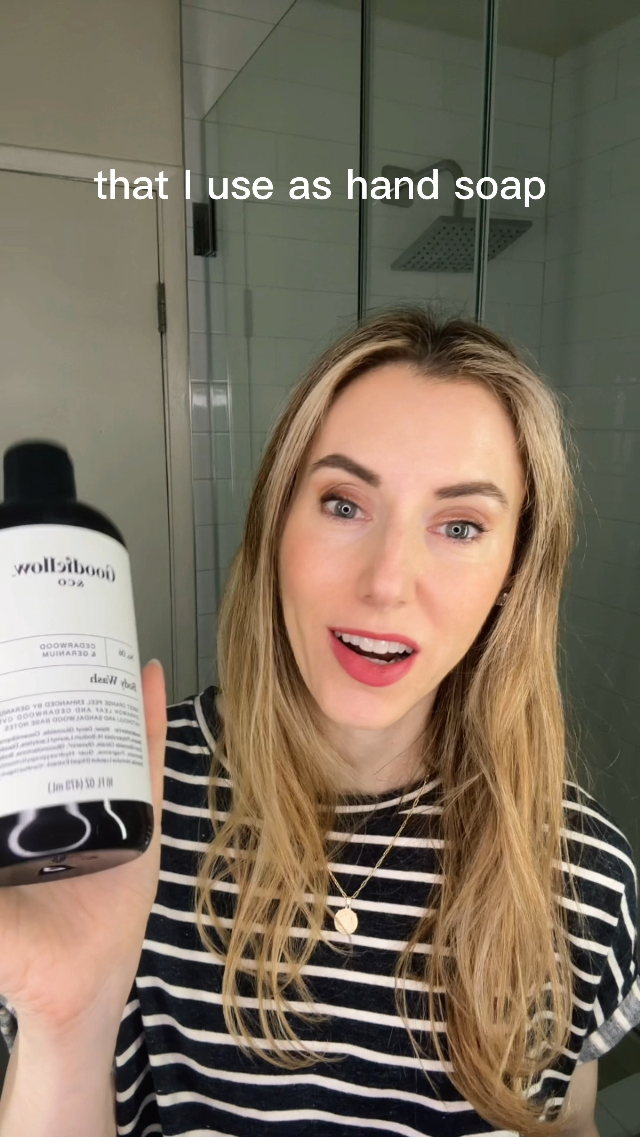 Don’t you just love the scent of fancy hand wash? It gives spa, tasting menu, or just that extra space for your dreams to extend. I’ve been loving this Goodfellow body wash from Target as a hand soap. It’s more complex than typical hand soaps, and it doesn’t dry out my hands. 

Gonna try the other scents next. 

#LTKhome #LTKunder50 #LTKFind