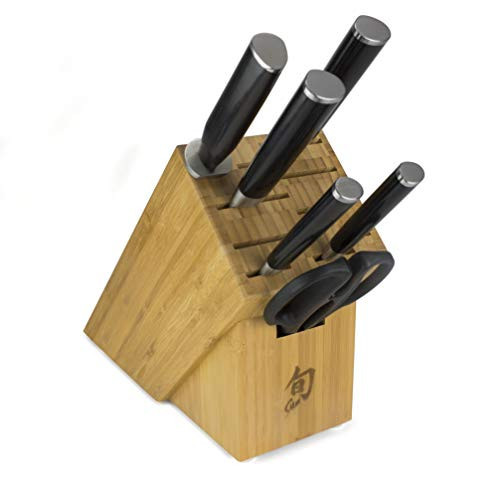 Shun Classic 7 Piece Block Set & Bamboo Block | Amazon (US)