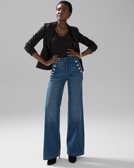 Extra High-Rise Everyday Soft Denim™ Wide Leg Jeans | White House Black Market