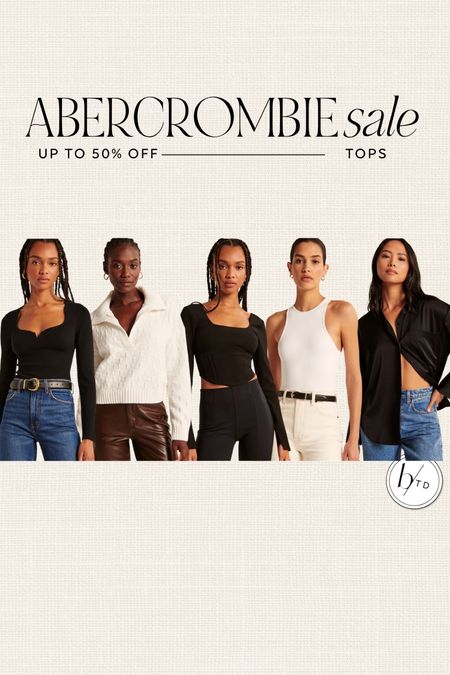 Abercrombie up to 50% off clearance - tops 
