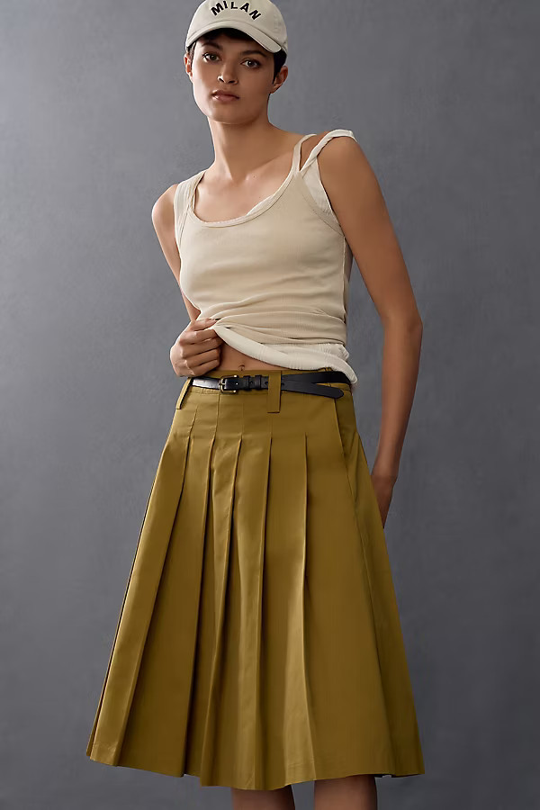 Endless Rose Pleated Skirt | Anthropologie (US)