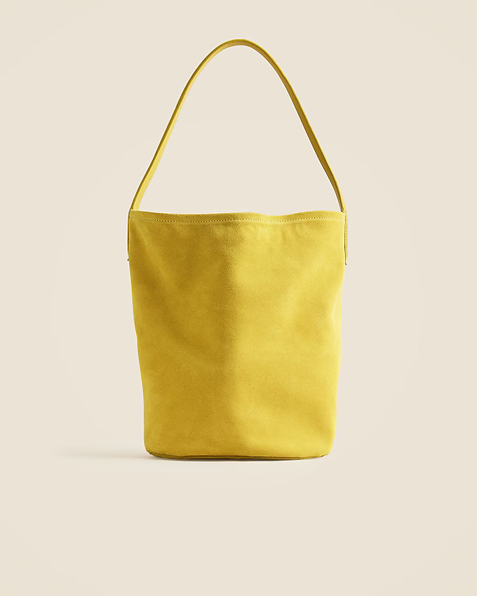 Berkeley bucket bag in suede | J. Crew US