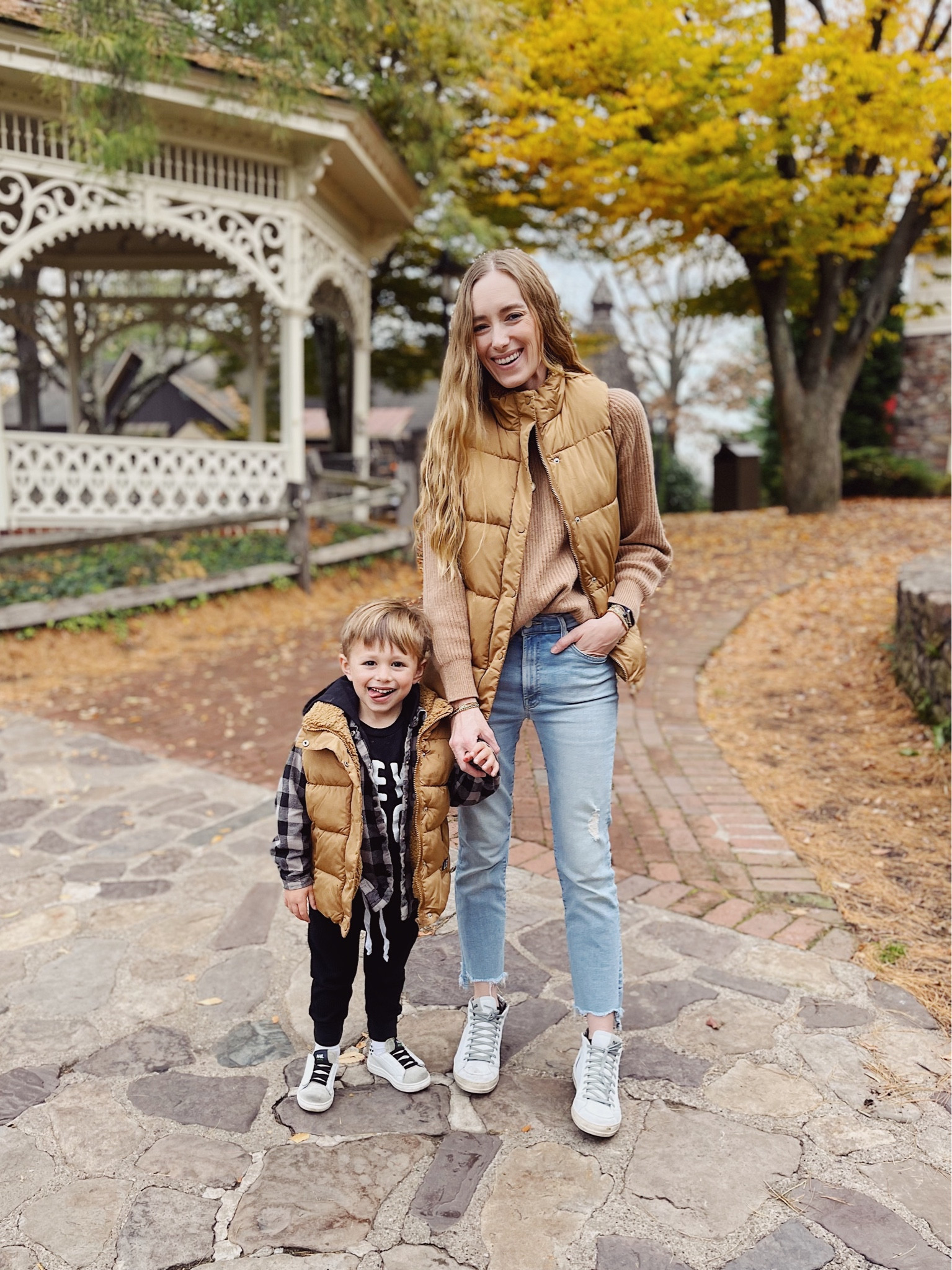 Fall feels 🤎 Never not matching 😜 

#LTKfamily #LTKkids