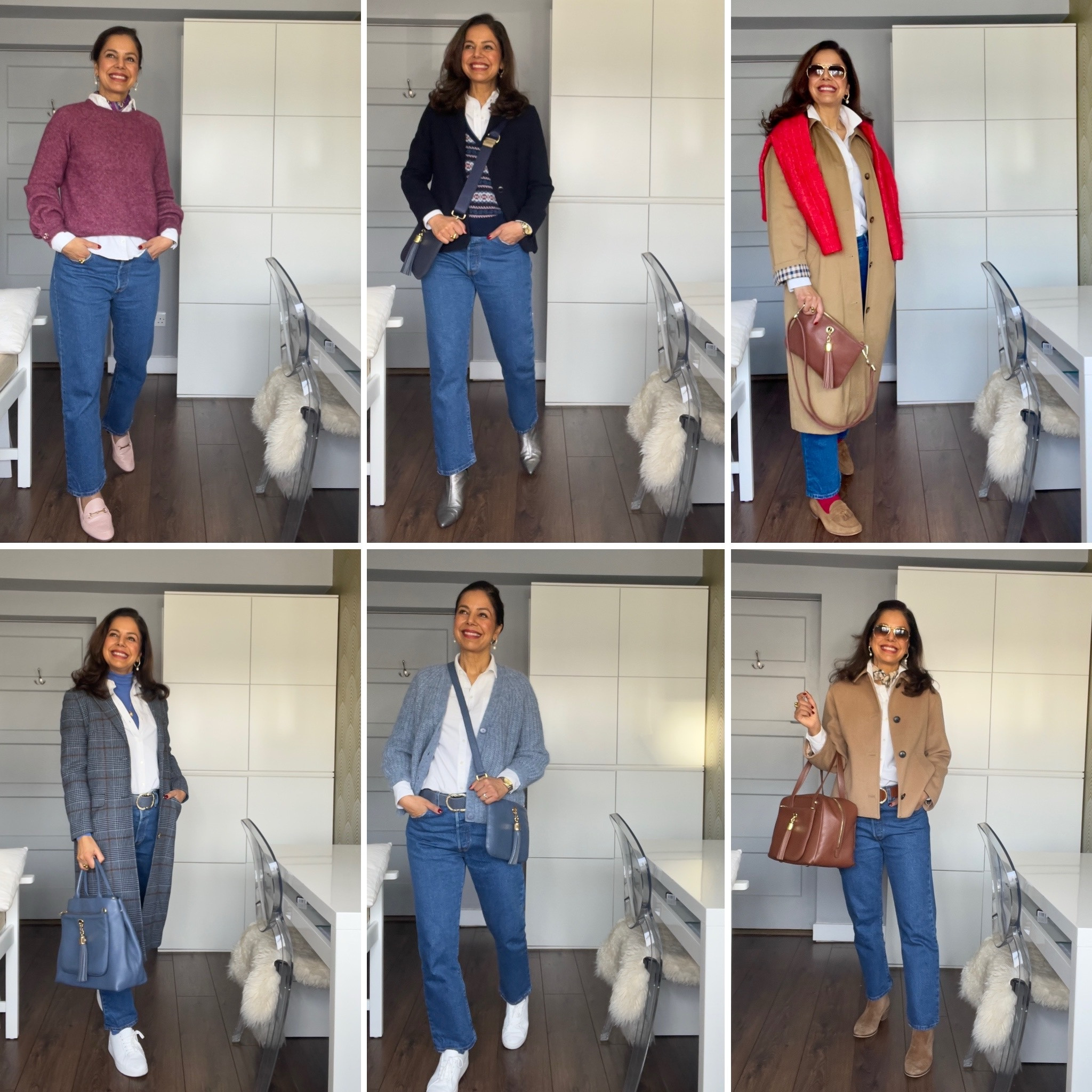 Sezane, Fit flop, Hobbs London, bags, belts, relaxed Sunday outfit,  petite fashion, jeans, workwear fashion, 
winter outfit, winter style, winter outfit ideas, winter fashion, winter casual work styling, brown loafers, white trainers, crossbody bag, neutral outfit ideas, blue jeans, cropped jeans, smart casual outfits, over 50 styling tips, smart outfits

#LTKstyletip #LTKeurope #LTKover50style