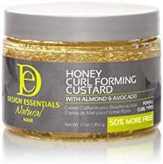 Design Essentials Natural,Almond & Avocado Honey Curl Forming Custard, 12 Ounce | Amazon (US)