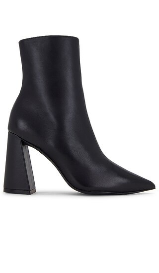 Antonia Heel Boot in Black Buffed Nappa Leather | Revolve Clothing (Global)