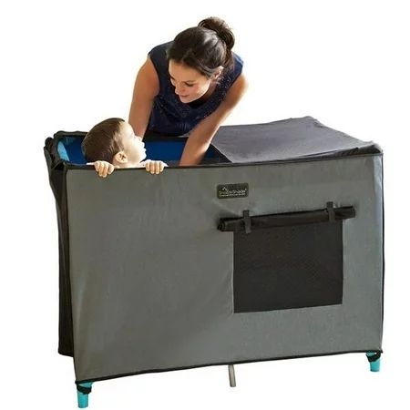 SnoozeShade Pack N Play Blackout Travel Crib Canopy Cover and Tent | Walmart (US)