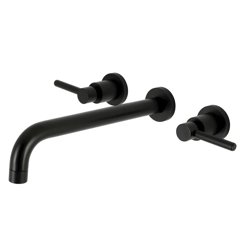 Concord Double Handle Wall Mounted Roman Tub Faucet | Wayfair North America