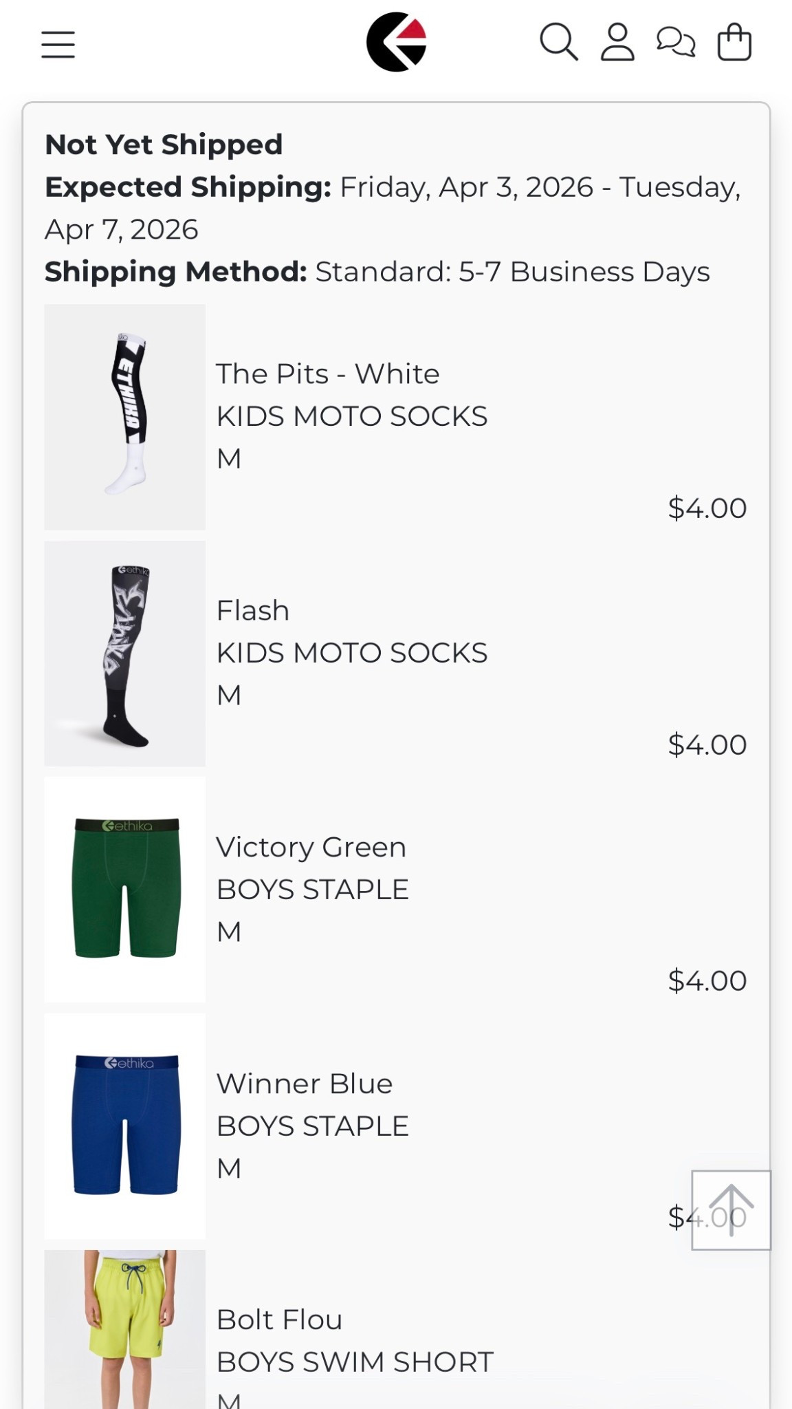 our $4 Ethika SALE Picks