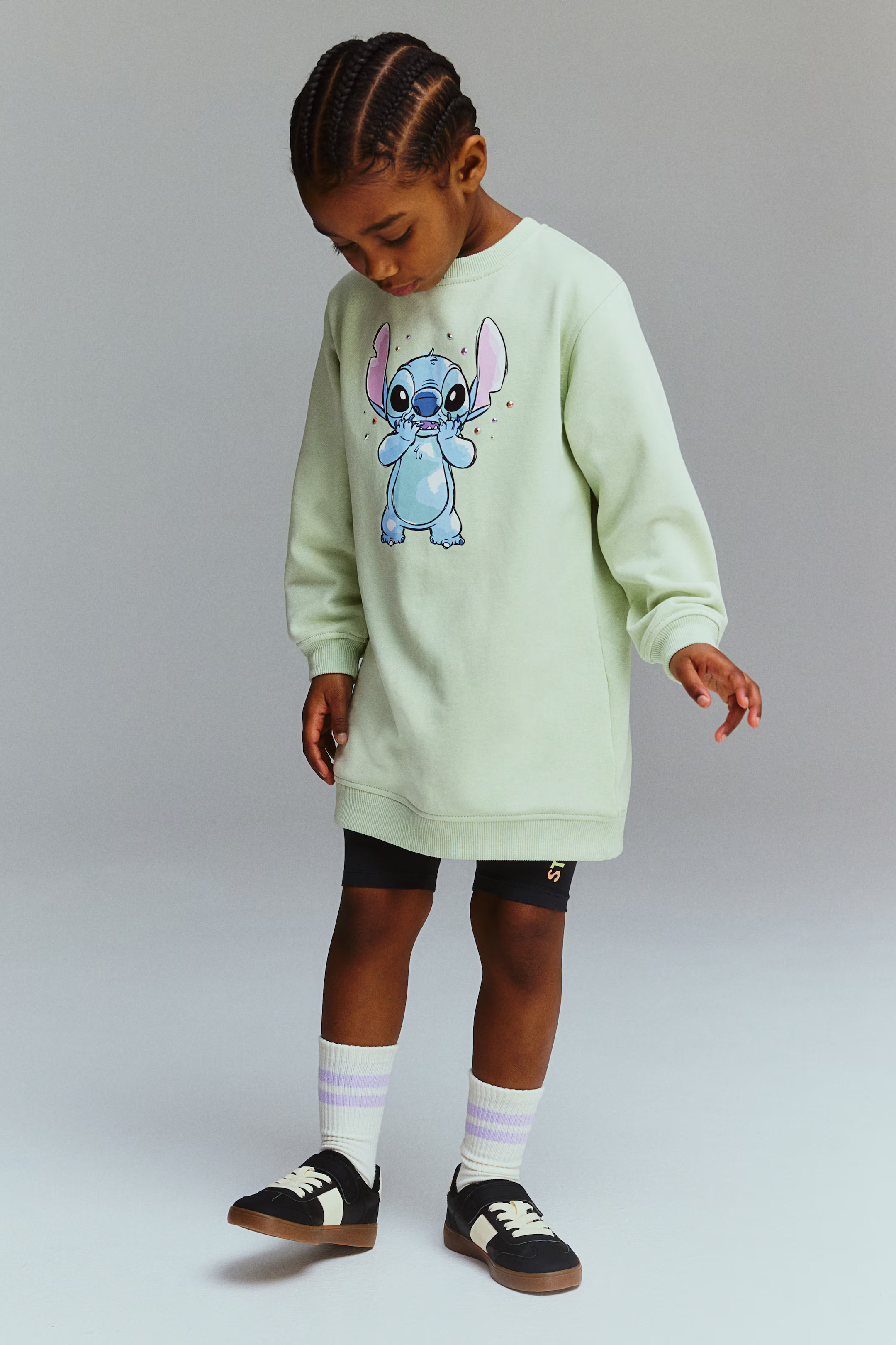 Printed Sweatshirt Dress | H&M (US + CA)