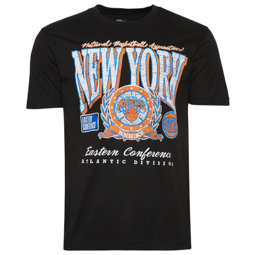 New York Knicks New Era Knicks Short Sleeve T-Shirt - Mens Black Size S | Champs Sports