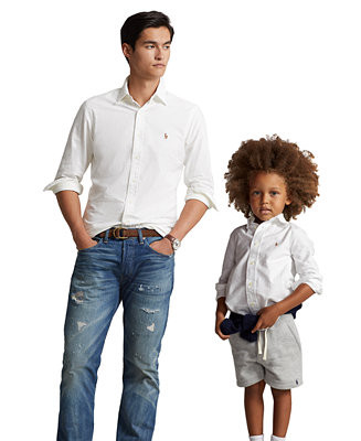 Polo Ralph LaurenClassic Fit Striped Shirt | Macy's