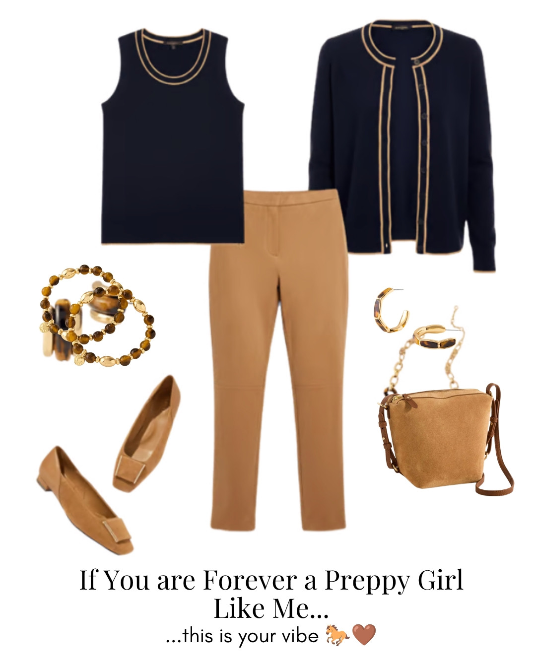 If you are forever a preppy girl (like me), THIS is your vibe. 🐎🤎🍂 

 #LTKSeasonal #LTKOver40 #LTKPetite