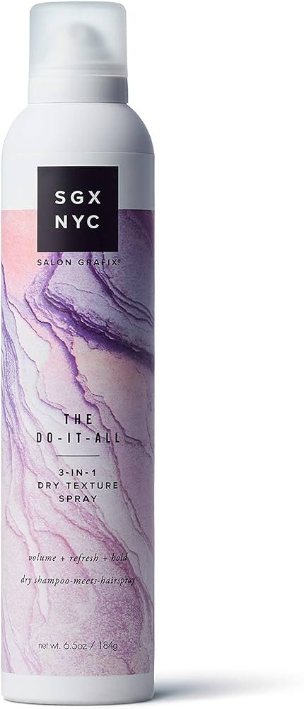 SGX NYC The Do It All 3-In-1 Texturizing Spray - 6.5 Oz - Dry Spray Refreshes and Revitalizes Hai... | Amazon (US)