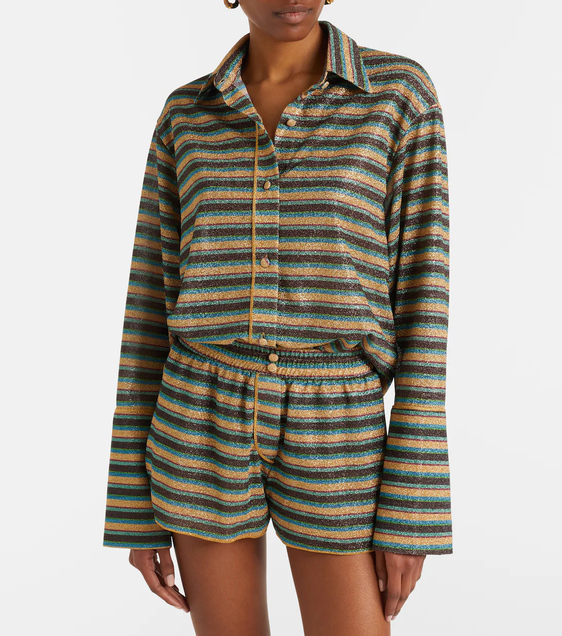Lumi\u00e8re striped shirt | Mytheresa (US/CA)