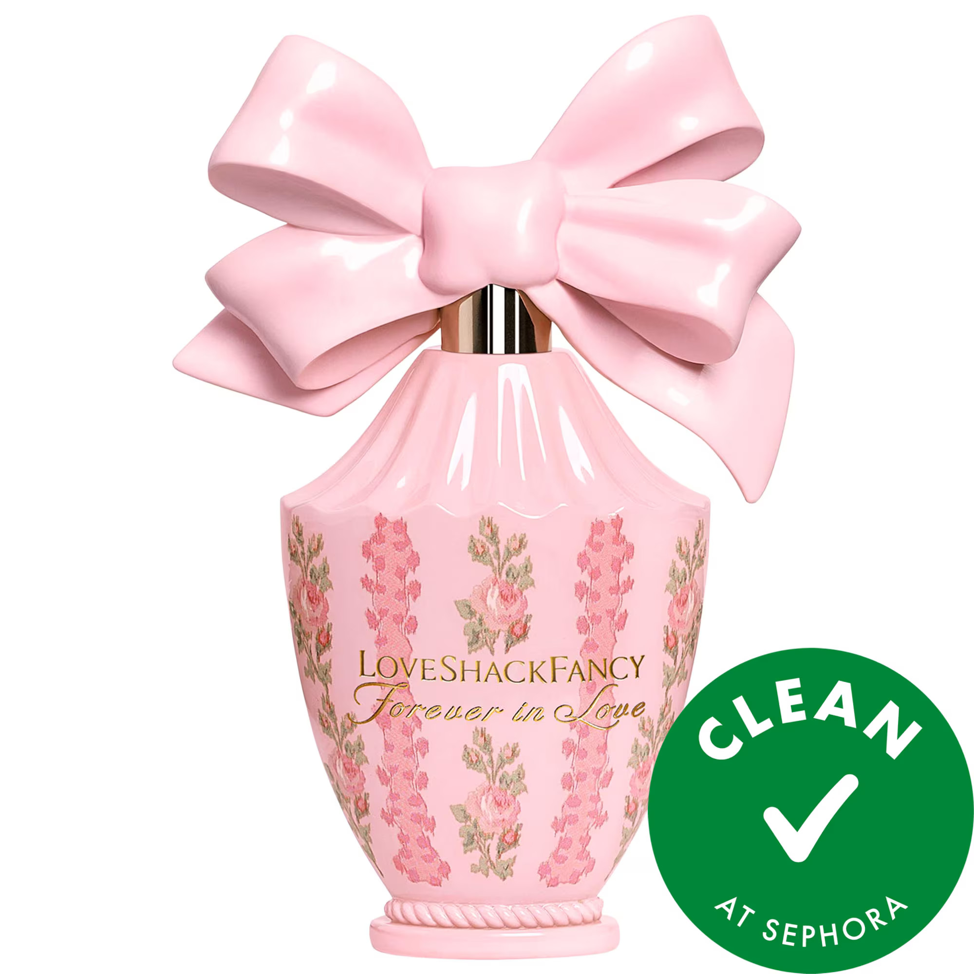 LoveShackFancy Forever in Love Eau de Parfum with Green Pear & Gardenia 2.5 oz / 75 mL | Sephora (US)