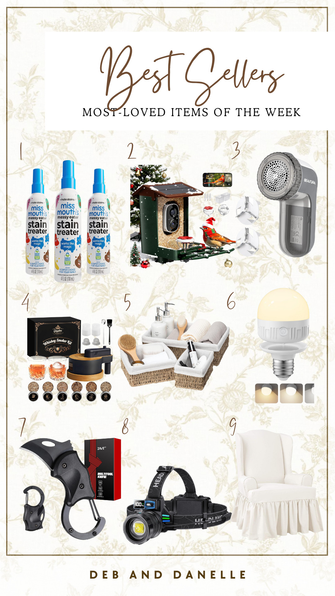 Check out this week's best sellers from Deb and Danelle! From bird feeders to light bulbs, these are the top picks for your home. Grab them while they last! 

 #LTKGiftGuide #LTKHome #LTKSaleAlert
