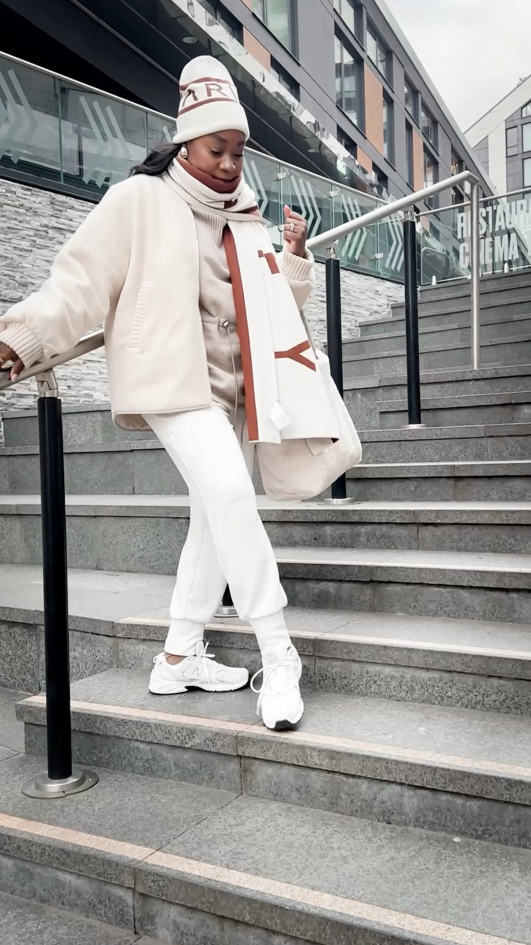 I put a pair of jeans on the other day and it just felt utterly out of order!!!

Sweatshirts and joggers so elegant you feel like a queen in them and beanie hats and scarves that might fool you into you into believing you need to hit the slopes this ski season,  even though you can’t bloody ski, is my approach to dressing for this crisp and cold January!

Please don’t hate me for saying this, but if I’m not going to the Alps to get my apres ski on in apres ski fasHUN (which I’m not), then long may the cold last… 

Did I mention the bag and the jacket are reversible!

#LTKSeasonal #LTKeurope #LTKVideo