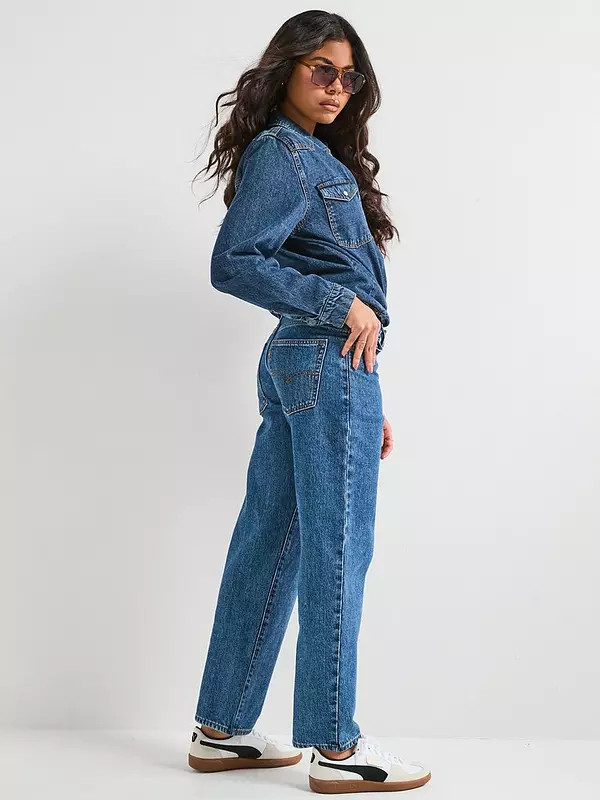 Levi's 94 Baggy Jeans - Dark Blue | Very (UK)