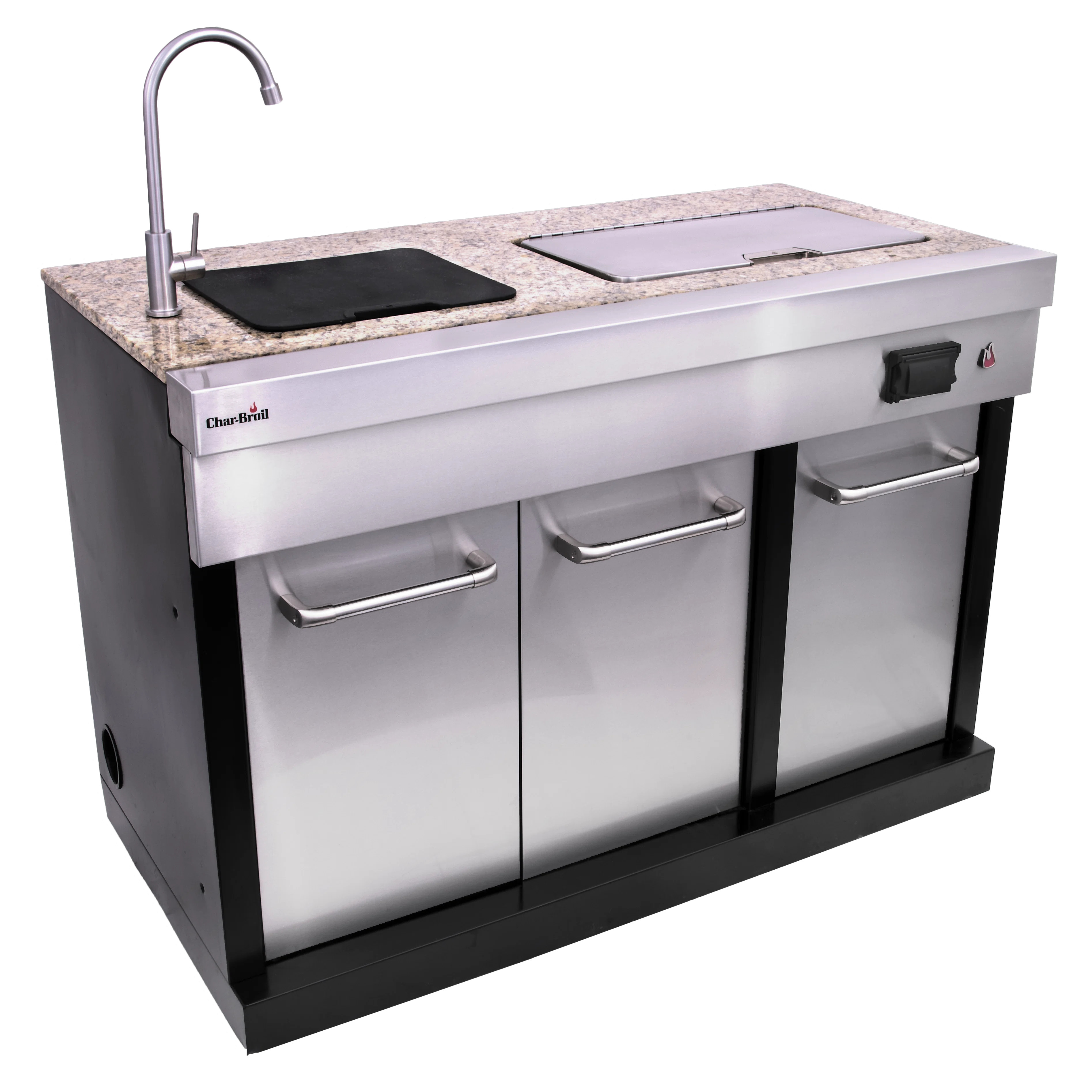 Charbroil Medallion Series Modular Outdoor Kitchen Sink & Entertainment Module | Wayfair North America