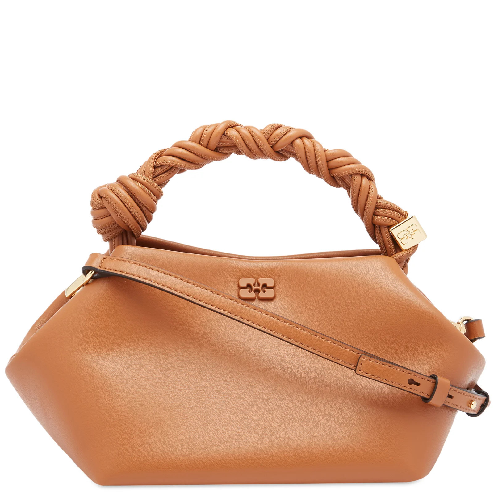 GANNI Women's Bou Bag in Caramel Café | END. Clothing