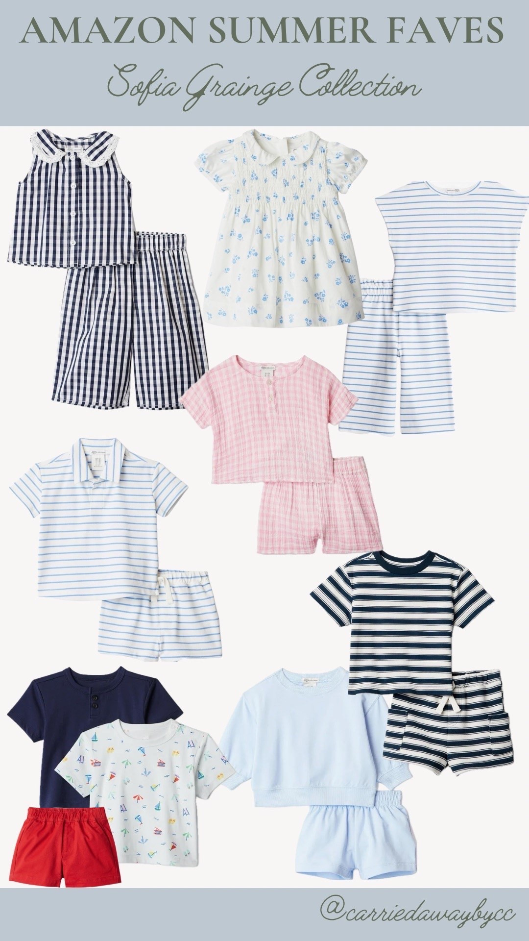 The new Amazon x Sofia Grainge collection for the summer has me adding everything to my cart! Lightweight, breathable fabrics for kids in the cutest prints!

#LTKmomlife #LTKSeasonal #LTKKids
