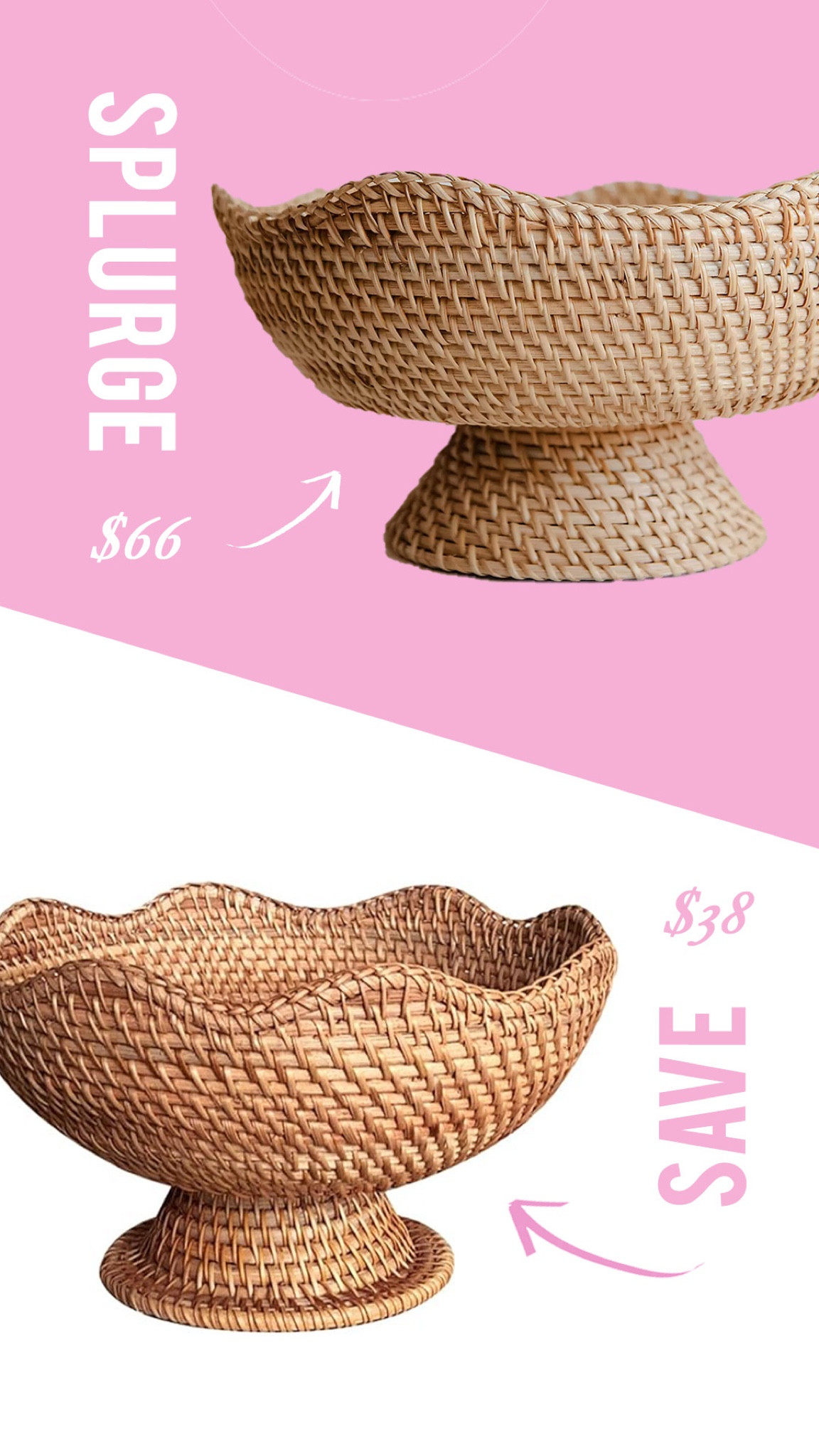 Save vs. Splurge | Hi Sugarplum! #sugarplumstyle #savevssplurge

#LTKHome #LTKOver40