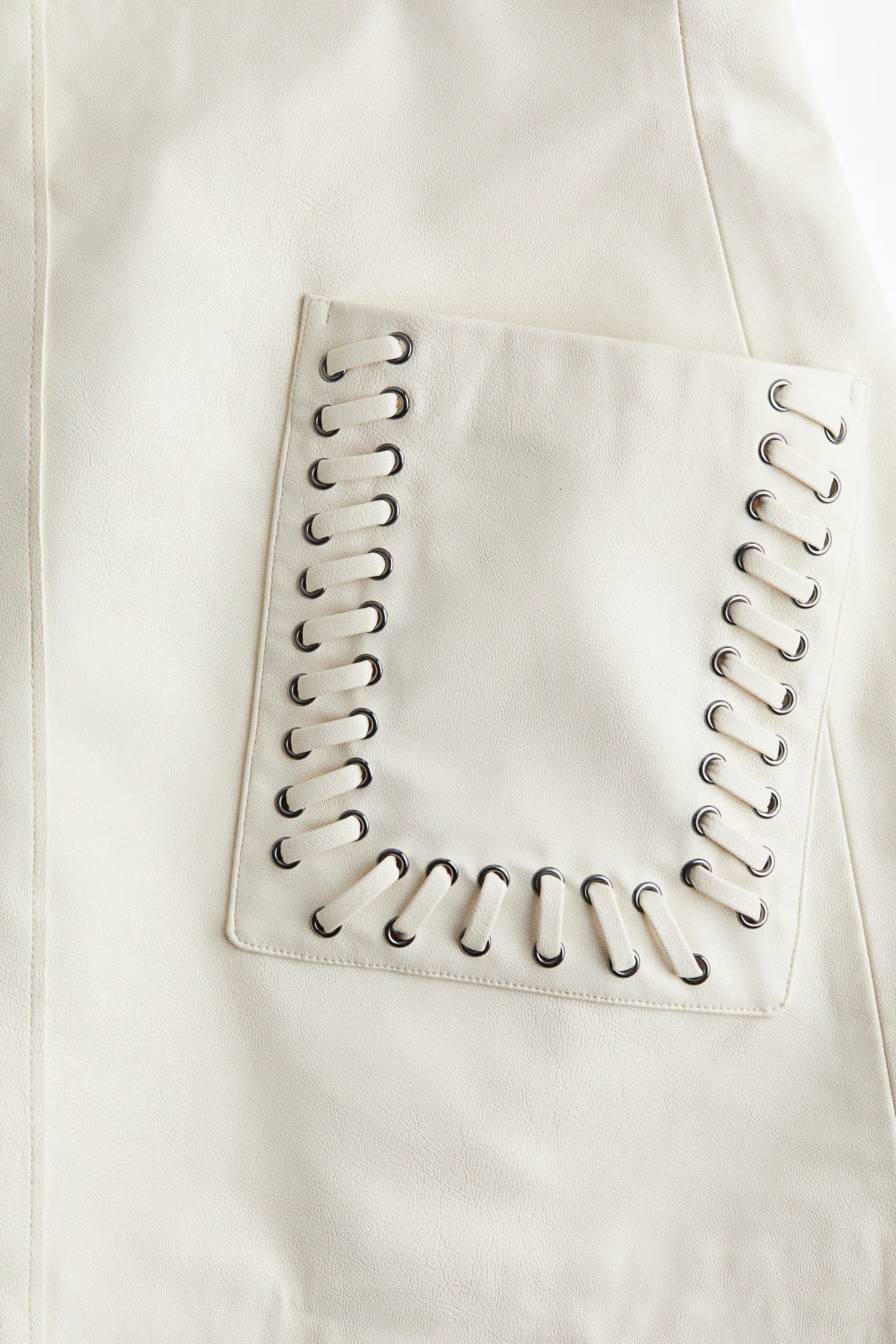 Coated Mini Skirt | H&M (US + CA)