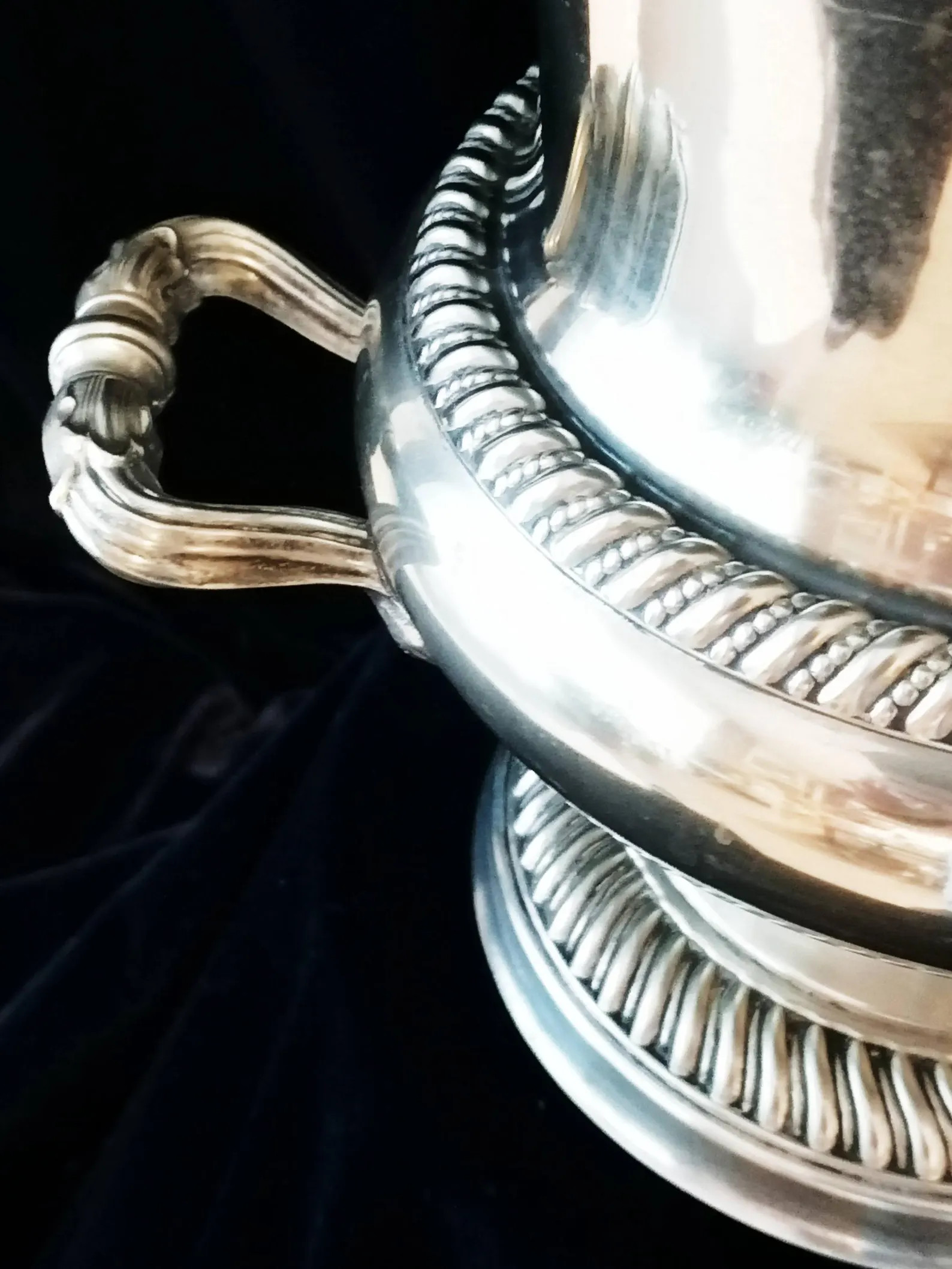 Vintage Alpadur Nickel Silver Champagne Cooler, Large Ornate Wine Bucket, Pedro Durán Ice Bucket... | Etsy (Global)