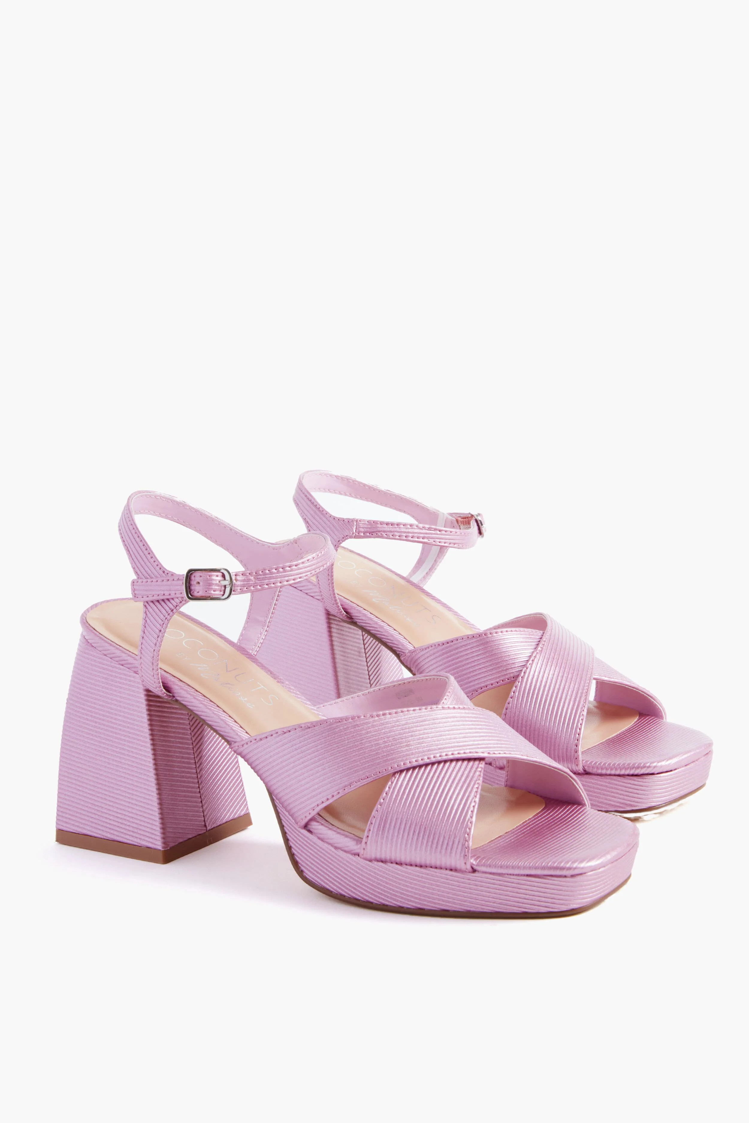 Lilac Metallic Robin Heels | Tuckernuck (US)