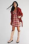 Zoey Plaid Mini Dress | Free People (Global - UK&FR Excluded)