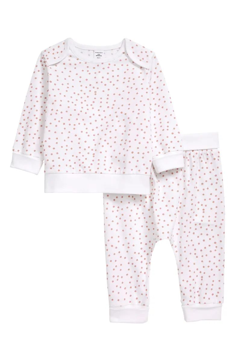 Kids' Nordstrom Grow with Me Organic Cotton Top & Pants Set | Nordstrom