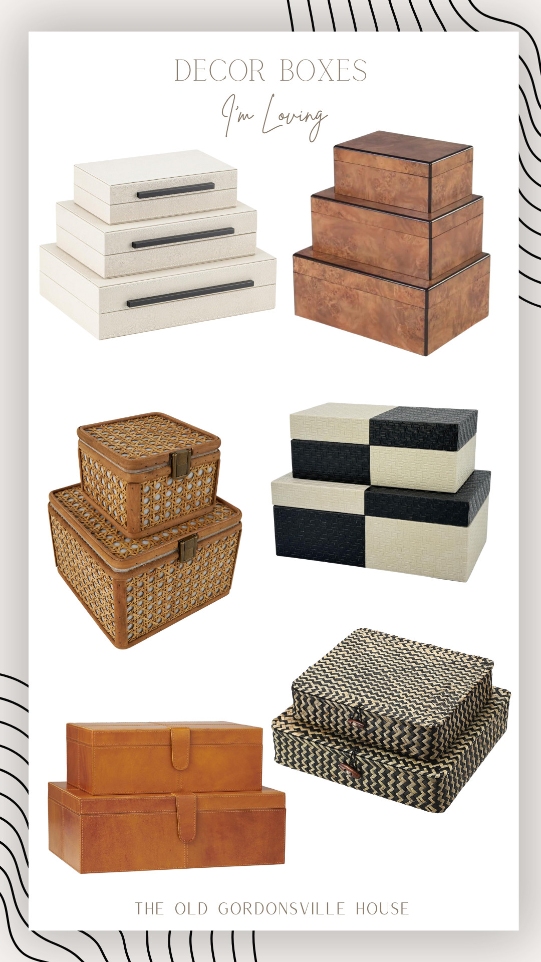 Decor boxes = form + function 🤍
My current favorites are all linked here. 

 #LTKHome