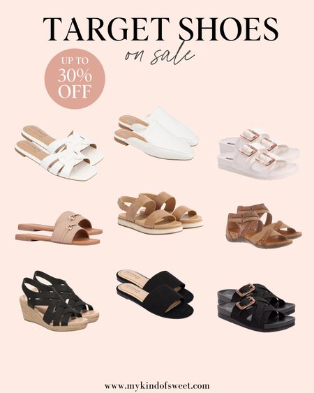 This Target Shoe Sale is calling my name with all these cute sandals, slide-ons and heels. These are perfect for spring and summer.

#LTKShoeCrush #LTKSaleAlert #LTKStyleTip