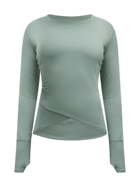 Rulu Gathered-Waist Long-Sleeve Running Top | Women's Long Sleeve Shirts | lululemon | Lululemon (US)